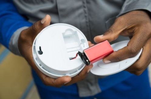 smoke detector battery